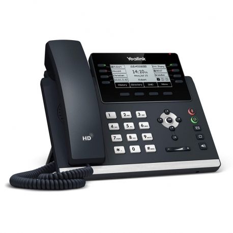 Teléfono SIP Yealink SIP-T43U 3.7' USB 12 cuentas