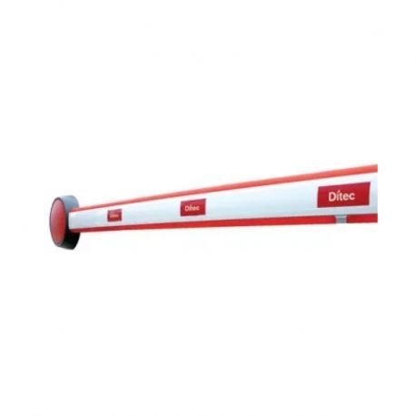 Brazo elíptico de aluminio, L 3700 mm