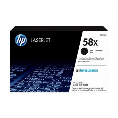 Tóner Hp negro 10k CF258X 58X