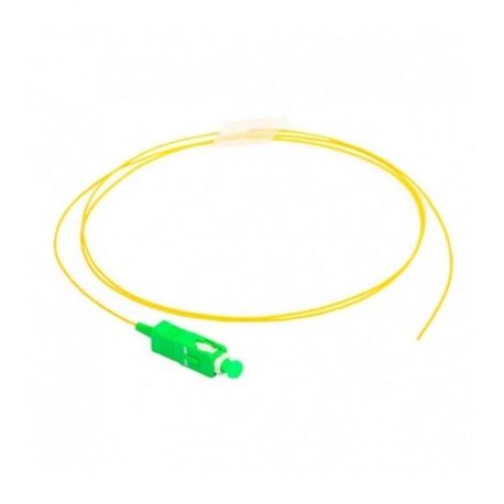 Pigtail Fibra Teklink LC/APC 1m G652 0.9mm LSZH