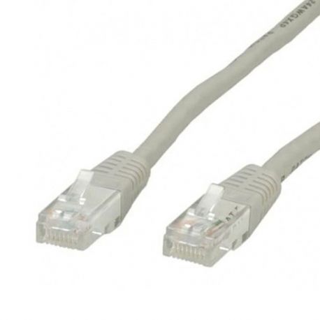 Patch Cord UTP Cat 6 4pr 24AWG color gris 3.04mts