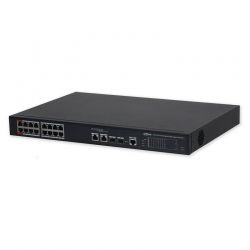 Switch Dahua 18 puertos giga PoE 190w administrabl