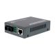 Convertidor de medios monomodo gigabit SC duplex