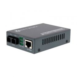 Convertidor de medios monomodo gigabit SC duplex