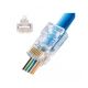Conectores Lantek para Cat5 y Cat6 RJ45 EASY RJ45