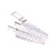 Bota Lantek EZC5B transparente cable de red Cat5e