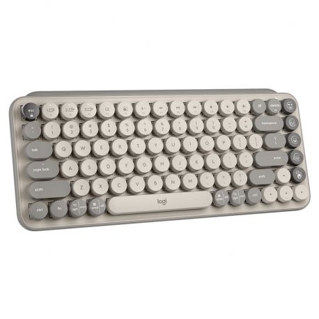 Teclado mecánico inalámbrico Logitech Pop Keys Led