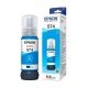Botella de tinta Epson T574 EcoTank color cián