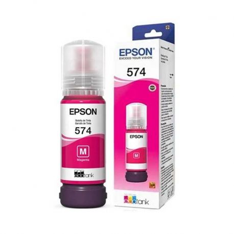 Botella de tinta Epson T574 EcoTank color magenta