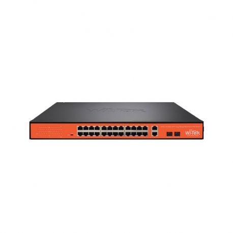 Switch Wi-Tek PoE (802.3af/at/bt) No administrable