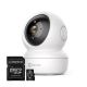 Cámara Ezviz C6N 2MP cobertura 360° Wi-Fi SD 256GB