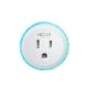 Enchufe inteligente Nexxt NHPS610 Wi-Fi anillo RGB
