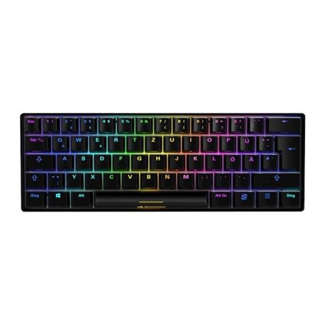 Teclado Sharkoon SGK50 S4 mecánico USB RGB 1000hz