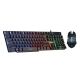 Combo Teclado y mouse Argom gaming Combat KB51 RGB
