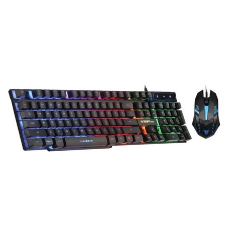 Combo Teclado y mouse Argom gaming Combat KB51 RGB