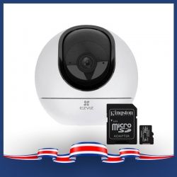 Cámara Ezviz C6 2k WiFi Detección IA Zoom Micro256