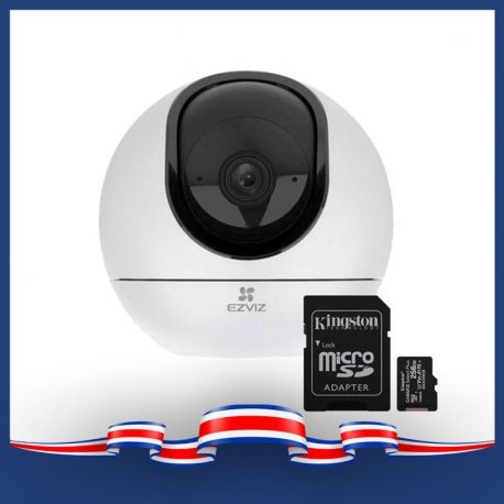 Cámara Ezviz C6 2k WiFi Detección IA Zoom Micro256