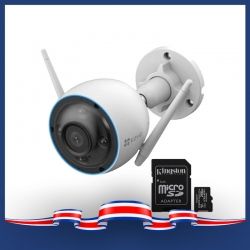 Cámara Ezviz H3 3k Wi-Fi IP67 + Micro SD 256GB