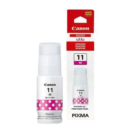 Botella de tinta Canon GI-11 color magenta