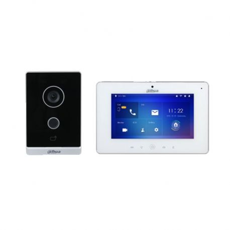 Kit videoportero Dahua KTW01 Wi-Fi con villa IP
