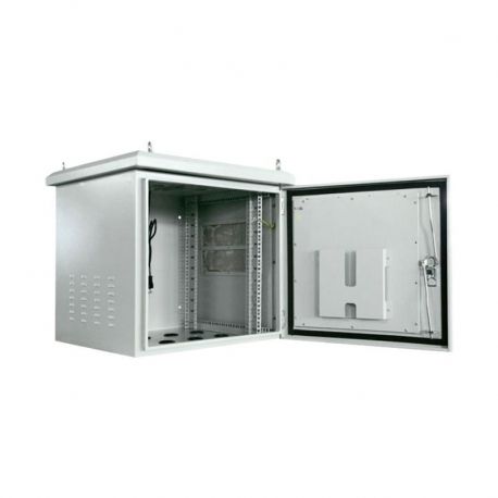 Gabinete iFlux 6u para exterior 600x45mm