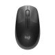 Mouse Logitech M190 Charcoal inalámbrico 1000 DPI