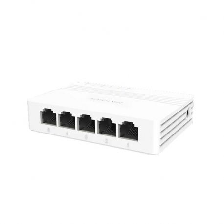Switch Hikvision de escritorio 5 puertos GbE