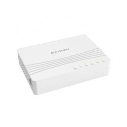 Switch Hikvision de escritorio 5 puertos GbE