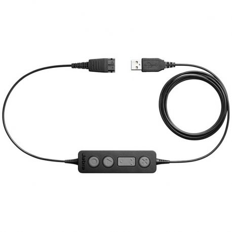 Cable y Adaptador Jabra 260 QD Link 260 USB Negro