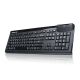 Teclado Iogear con lector de tarjetas cablead USB