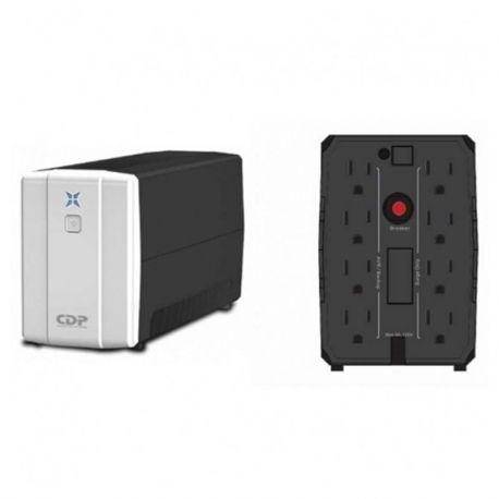 Batería UPS CDP R-UPR758 750VA 375W 8 salidas AVR