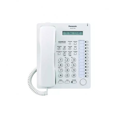 Teléfono Panasonic KX-T7730 LCD 12 botones altavoz