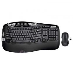 Combo Teclado y Mouse Logitech MK550 Wave 2.4 GHz