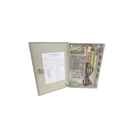 Fuente de poder Teklink 12 voltios 20 amperios 9CH
