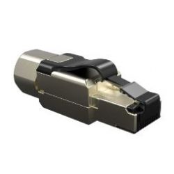 CONECTOR RJ45 MACHO CAT 6 INDUSTRIAL BLINDADO