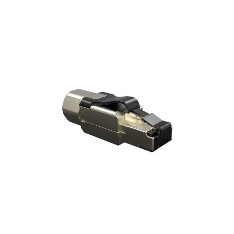CONECTOR RJ45 MACHO CAT 6 INDUSTRIAL BLINDADO