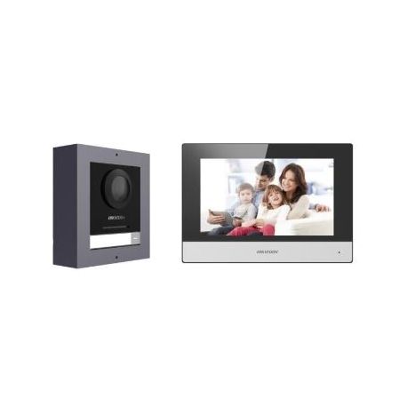 Kit de video portero Hikvision DS-KD8003-IME1(B)