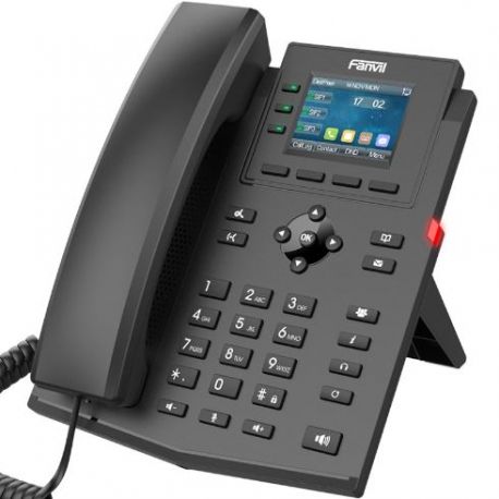 TELEFONO FANVIL IP EMPRESARIAL LCD 2.4 PUL POE Gbi