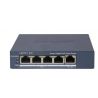 Switch Gigabit PoE+, Administrable, 4 Puertos Giga