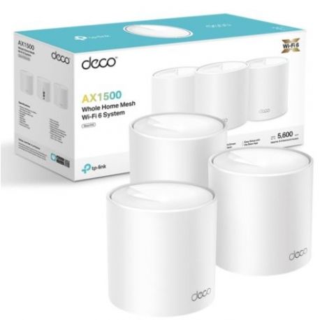 TP LINK AX1500 SISTEMA WIFI 6 DECO X10 (PACK DE 3)