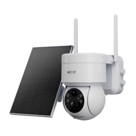 Cámara Nexxt, Smart Wi-Fi, 2K, Outdoor PTZ, Solar
