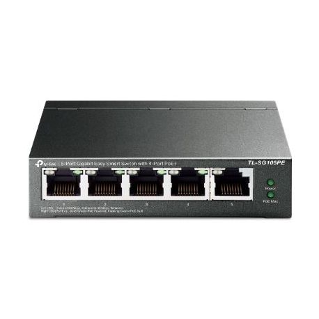 TP-Link TL-SG105PE 5 x 10/100/1000 (4 PoE+) (65 W)