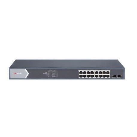 SWITCH HIKVISION 16 PUERTOS SMART POE DS-3E1518P-E