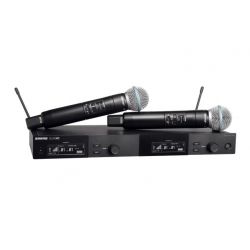 Sistema Inalambrico Shure Doble Mano SLXD24DB58G58