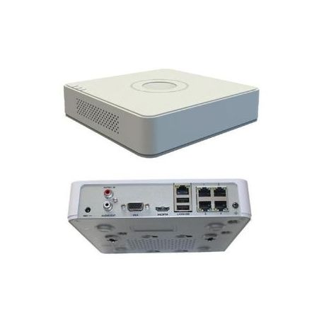 NVR HIKVISION 4-CH IP.4-CH POE 6MP