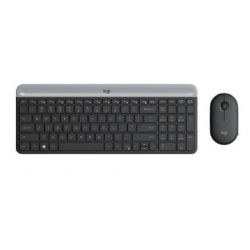 TECLADO LOGITECH MK470 GRAFITO INALAMBRICO INGLES