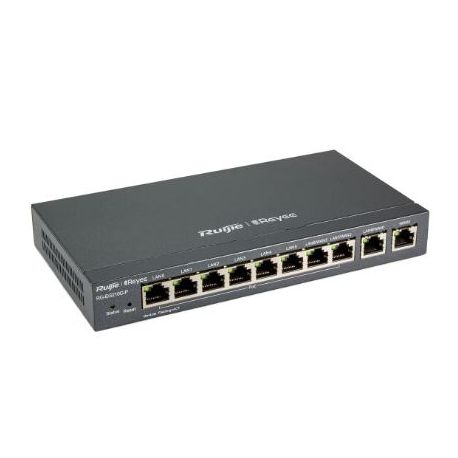 ROUTER RUIJIE-REYEE 10 PUERTOS GIGABIT 8 POE+ 200U