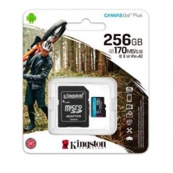 MEMORIA MICRO SD 256GB KINGSTON CANVAS GO PLUS