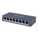 SWITCH 8P HIKVISION L2. UNMANAGED 8 GIGABIT RJ45