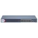 Switch 16P PoE Gigabit, 2P Fibra Óptica Gigabit